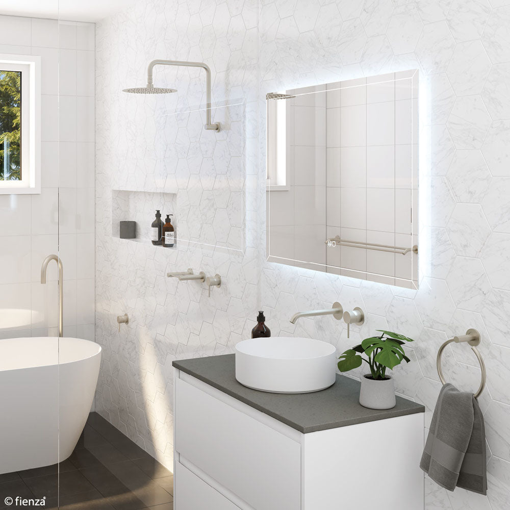 Fienza LED01-120 Hampton LED Mirror, 1200 x 700 mm