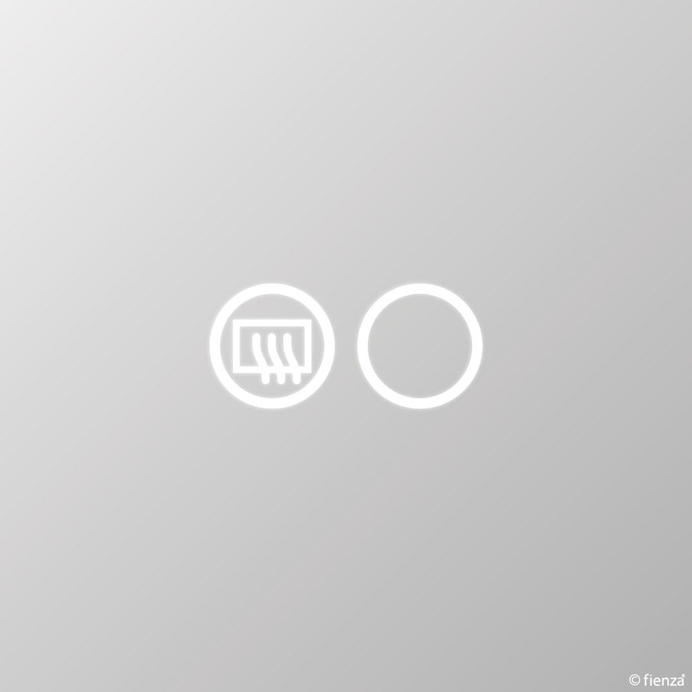 Fienza LED04-120 Deejay LED Mirror, 1200 x 700 mm