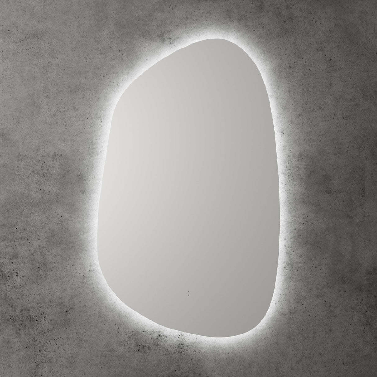 Aulic Tarcoola Asymmetric LED Mirror Frameless 550 x 900mm LMTAR-550 Frameless Mirrors