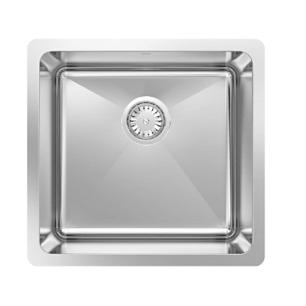 Abey Laundry Stainless Steel Sink, 470x450mm, Topmount/Undermount with Overflow, LT120