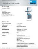 Meiko M-iClean HM Pass Through Dishwasher - Special Order