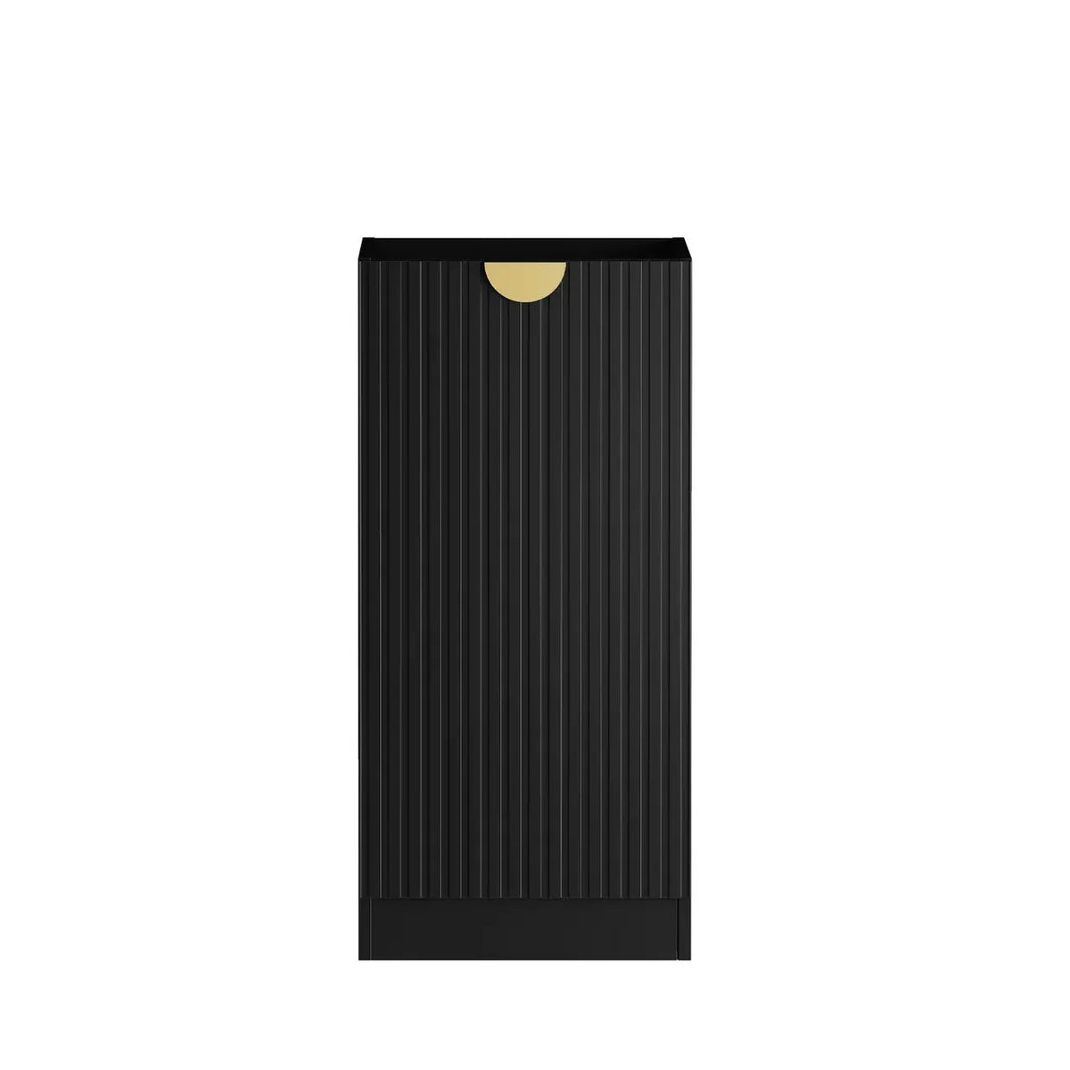 Otti Marlo LA-MA400B 415mm Base Fluted Laundry Cabinet, Black
