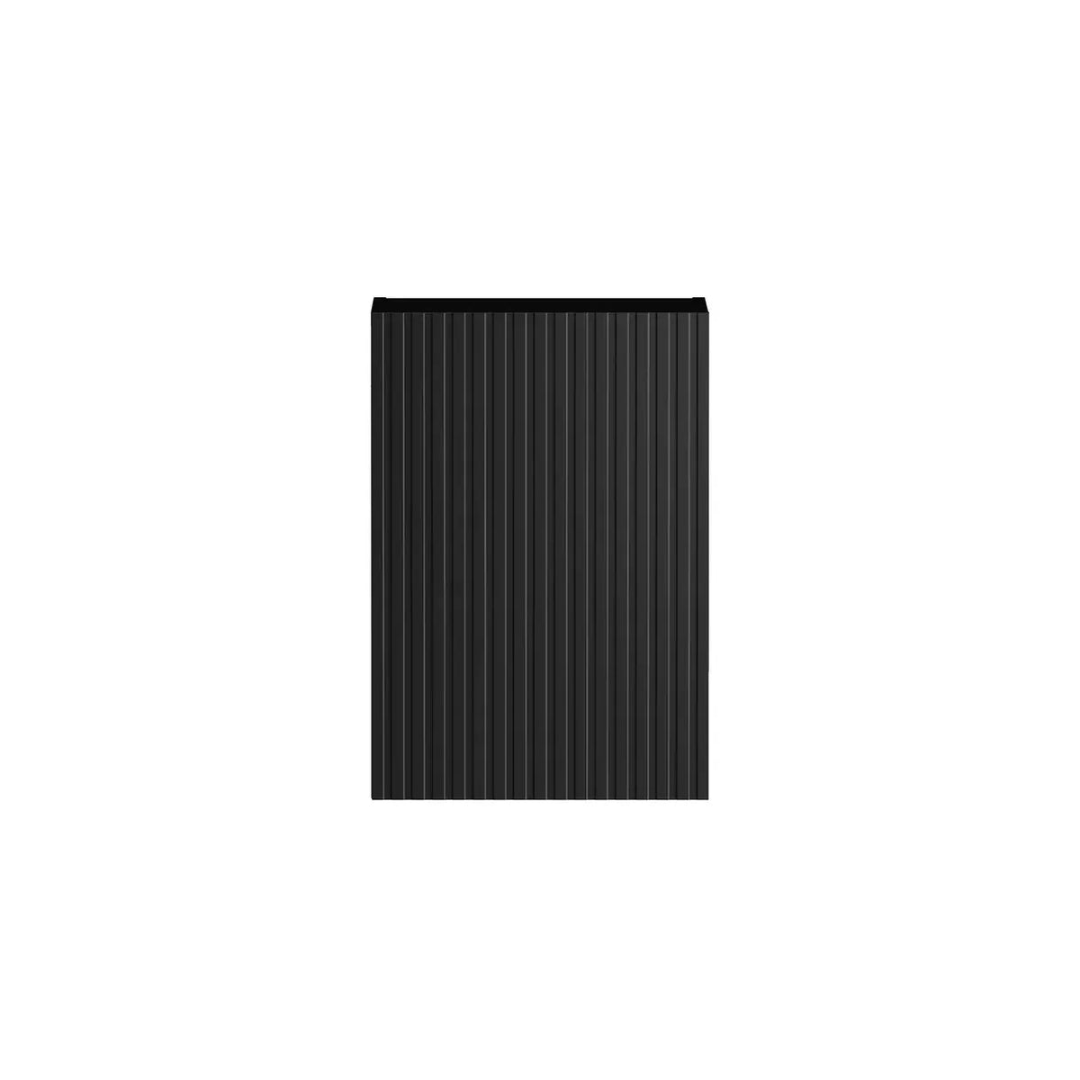 Otti Marlo LA-WCMA400B 415mm Fluted Wall Laundry Cabinet, Black