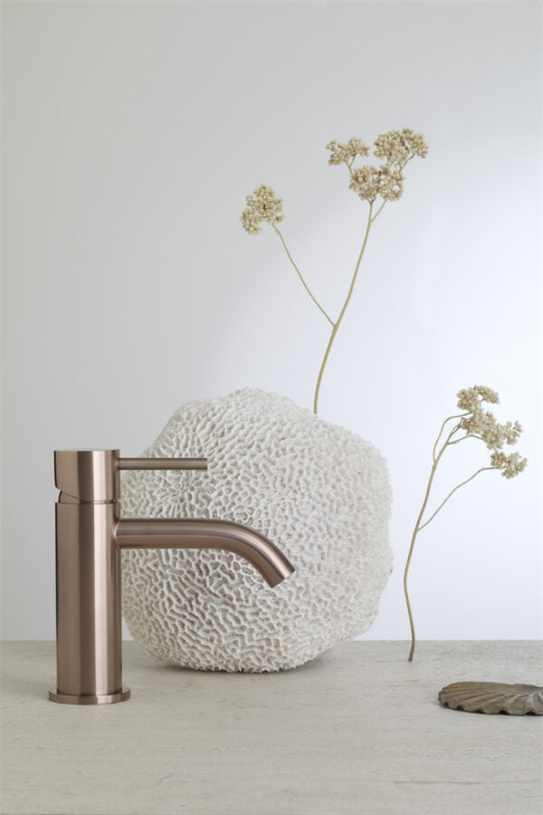 Nero ZEN SS316L Basin Mixer - Brushed Bronze