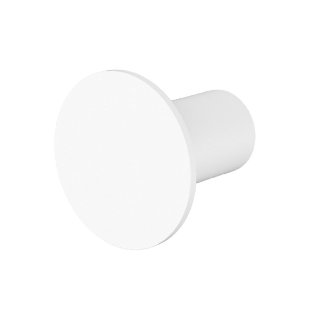 Nero Mecca Robe Hook II Matte White NR1982AMW