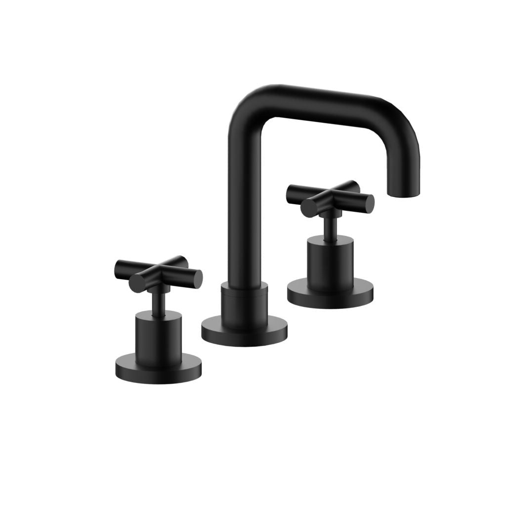 Nero NR201601MB X Plus Basin Set Fixed Spout - Matte Black