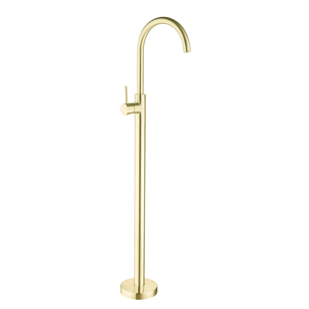 Nero NR210903a01BG Dolce Freestanding Bath Mixer - Brushed Gold