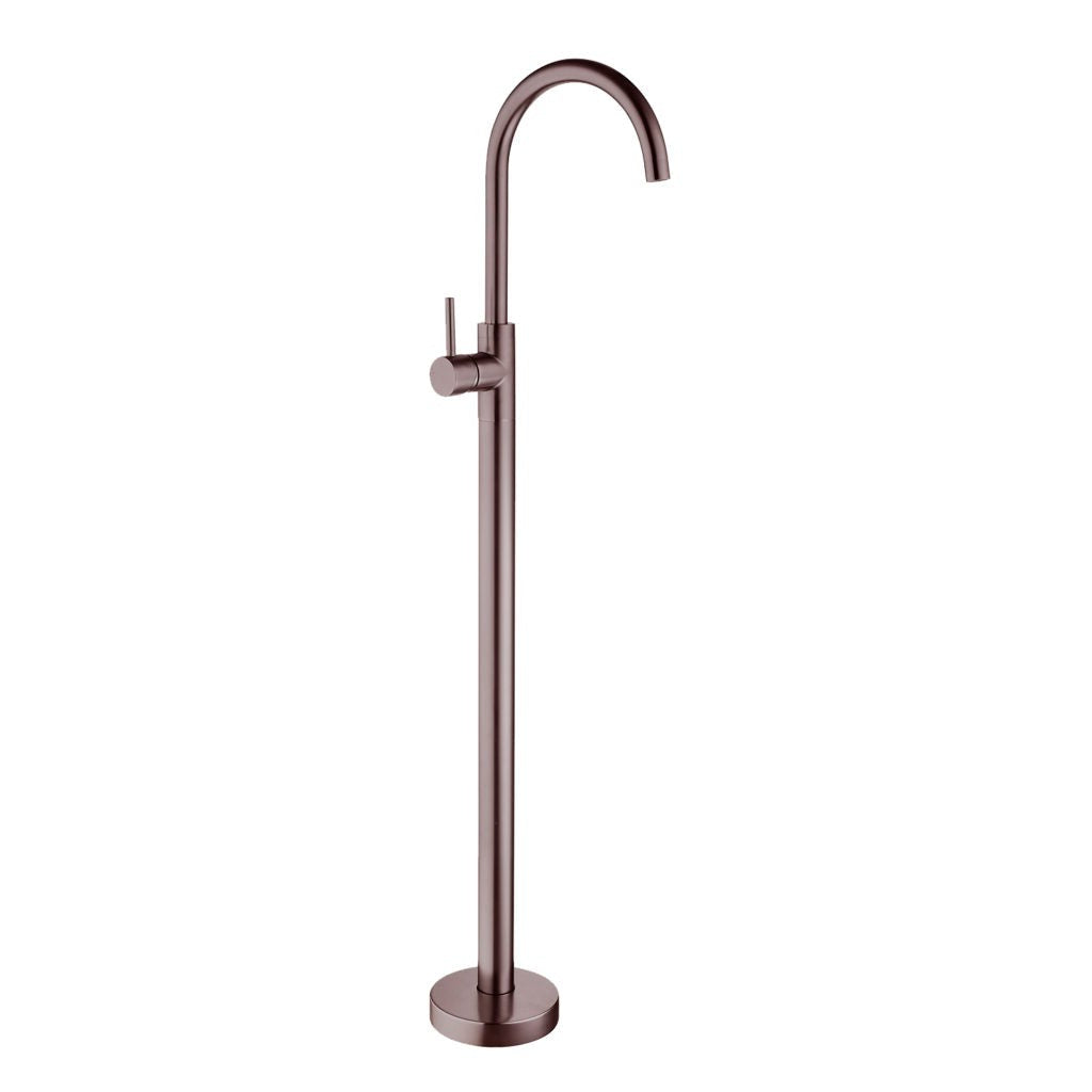 Nero NR210903a01BZ Dolce Freestanding Bath Mixer - Brushed Bronze