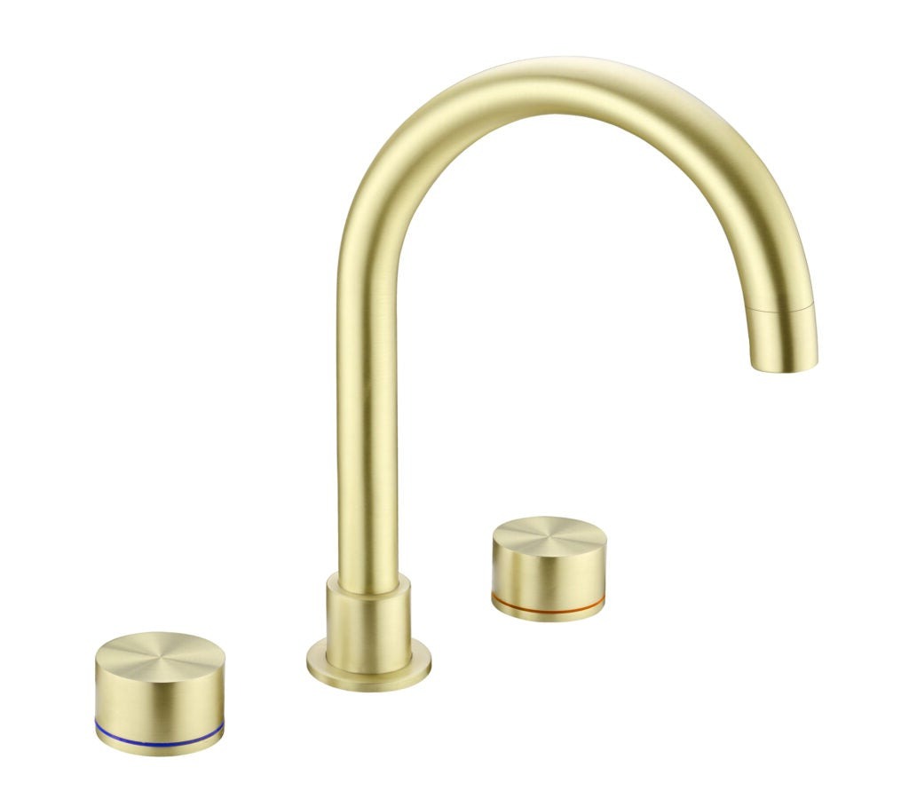 Nero NR211707BG Kara Kitchen Set - Brushed Gold