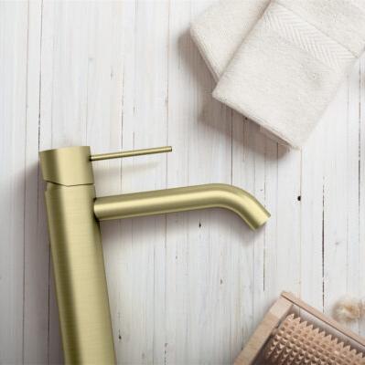 Nero NR221901aBG Mecca Tall Basin Mixer - Brushed Gold