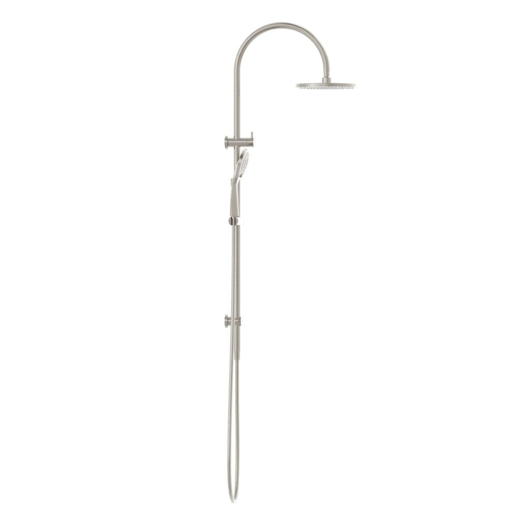 Nero NR221905bBN Mecca Twin Shower with Air Shower - Brushed Nickel