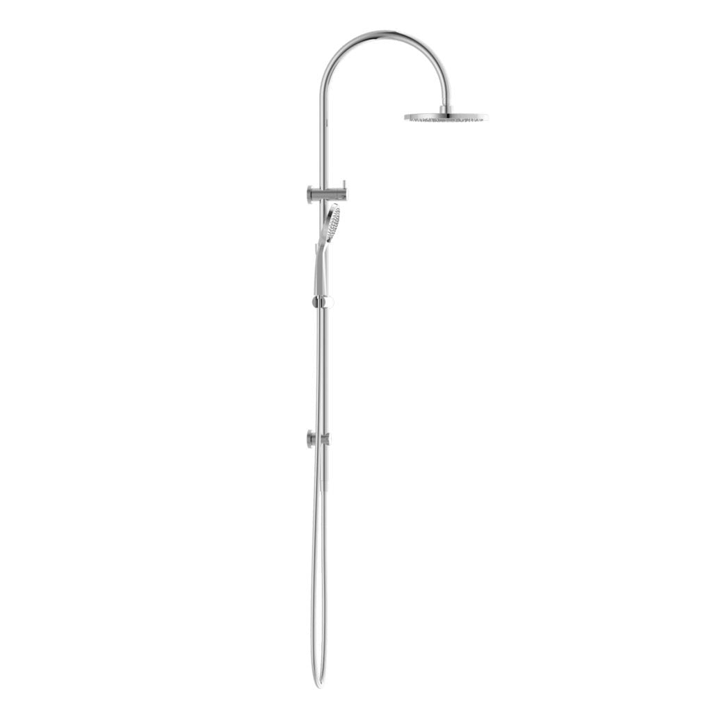 Nero NR221905bCH Mecca Twin Shower with Air Shower - Chrome