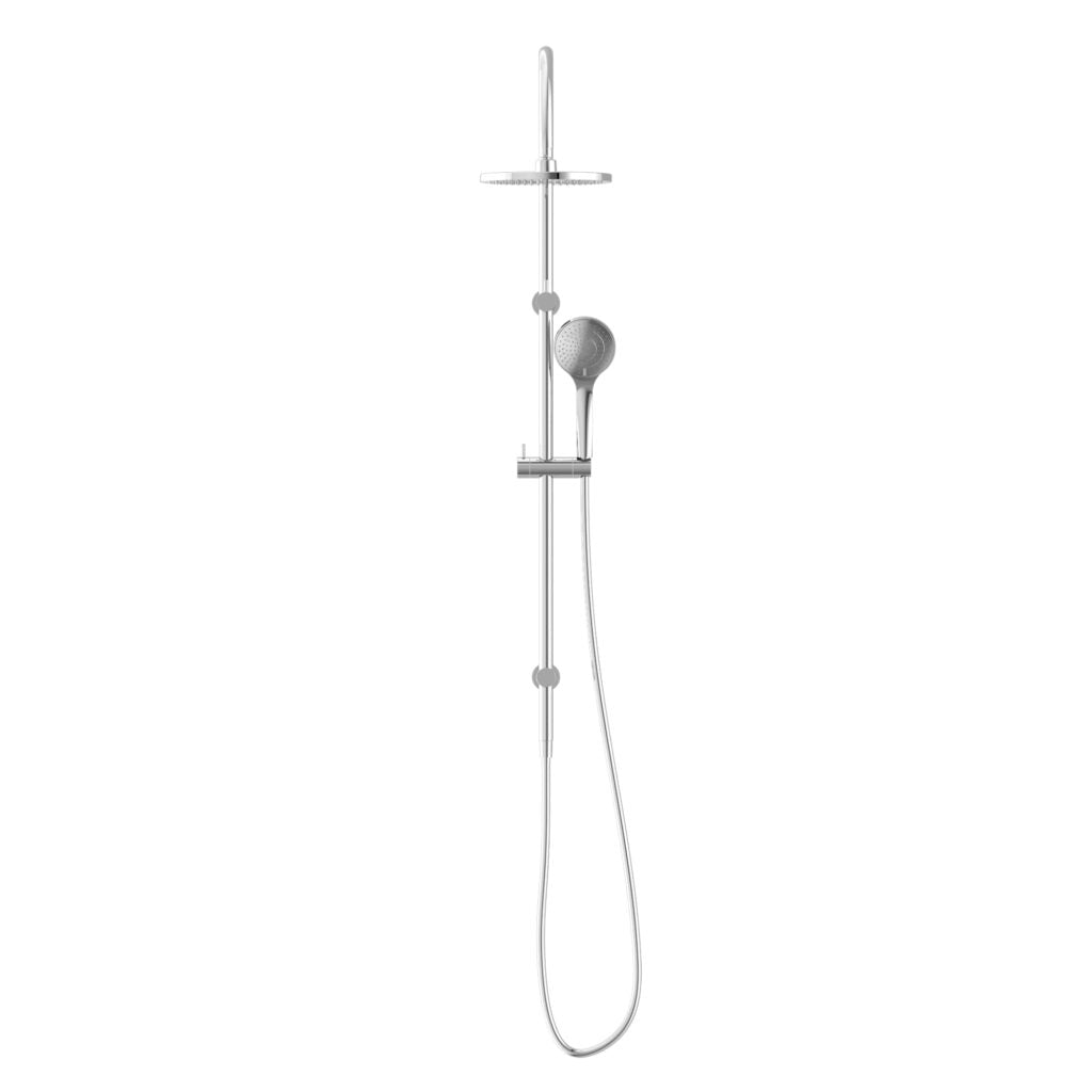 Nero NR221905bCH Mecca Twin Shower with Air Shower - Chrome