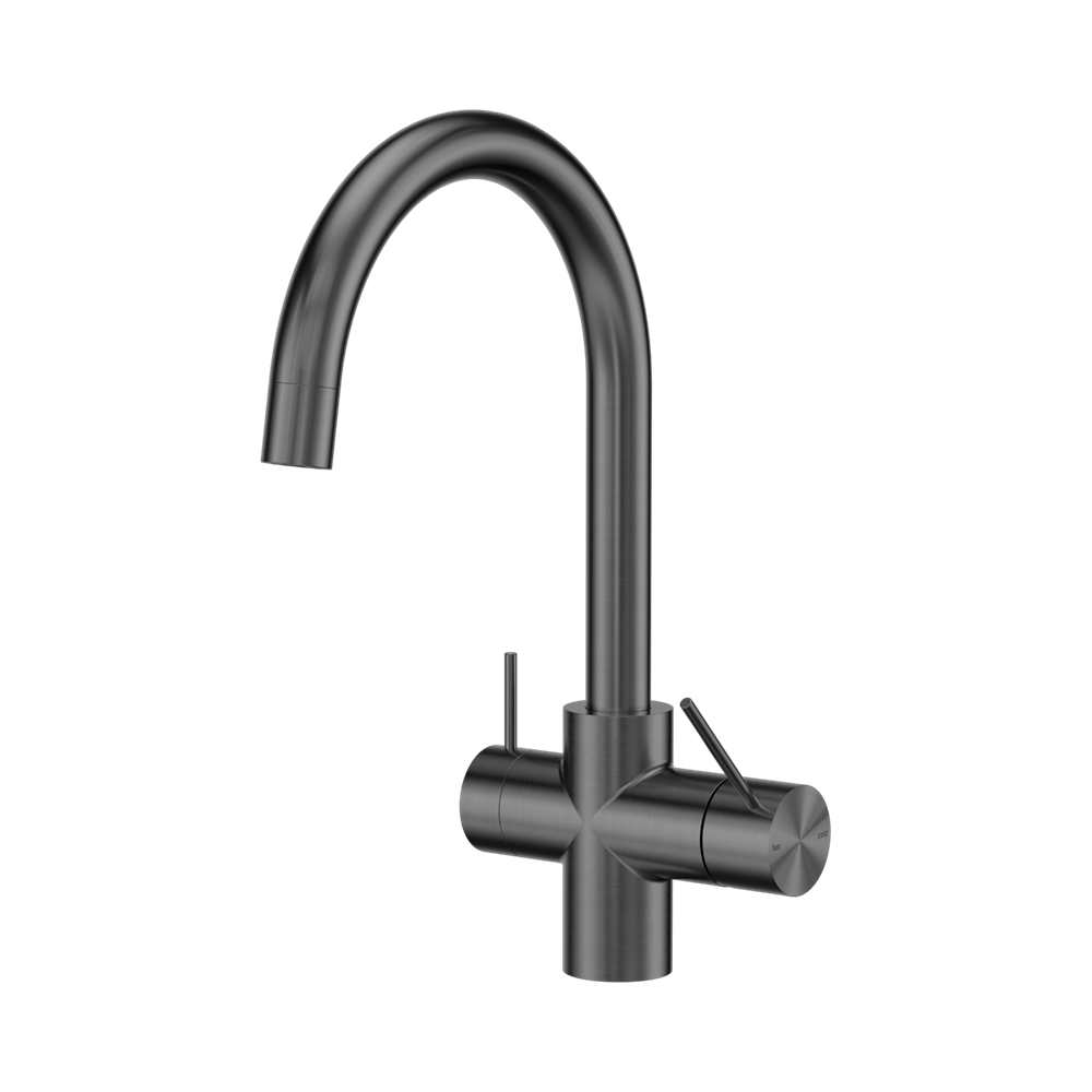 Nero Mecca 3 Way Filtered Mixer Tap Gunmetal NR221907EGM