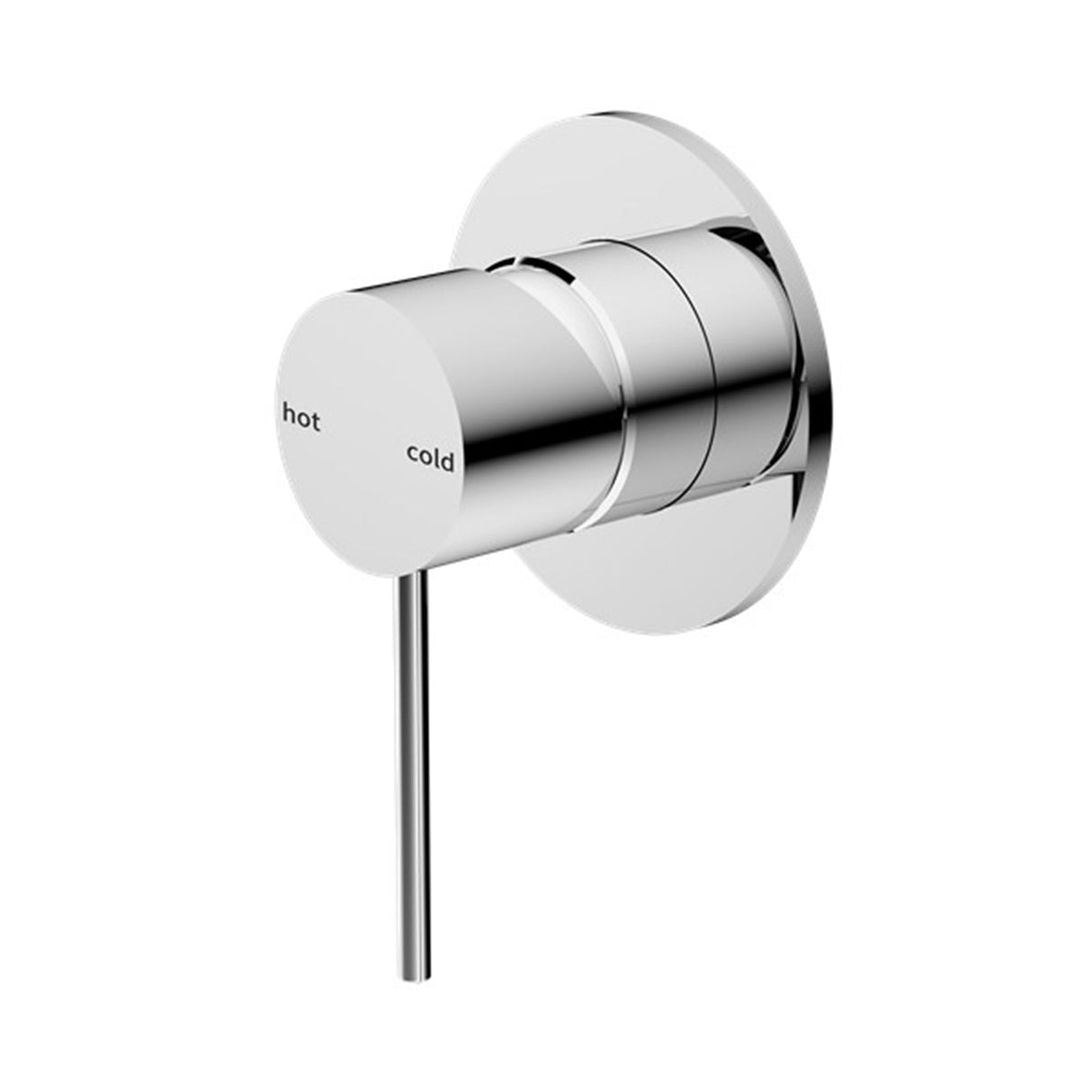 Nero Mecca Shower / Bath Wall Mixer - Chrome