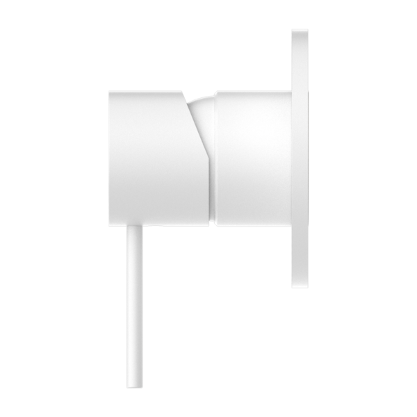 Nero Mecca Shower Mixer 80mm Plate - Matte White