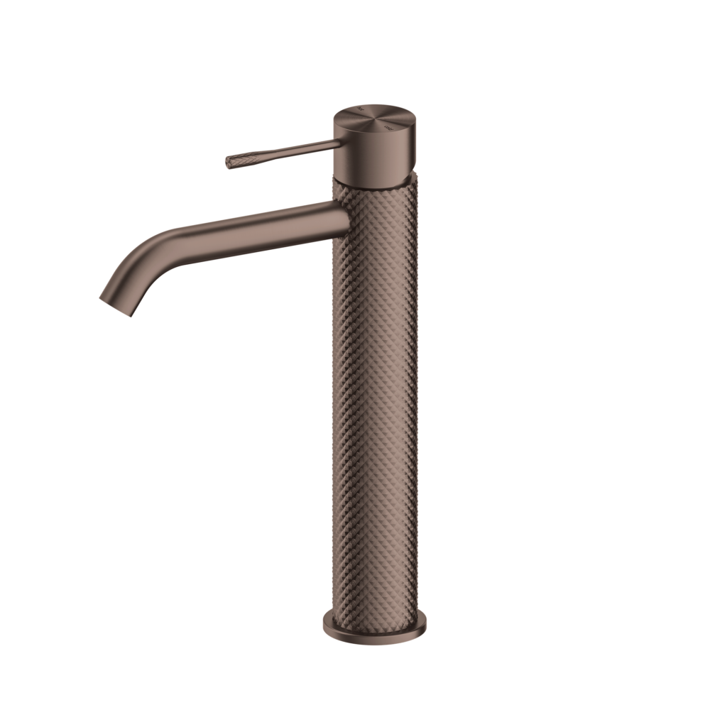 Nero NR251901aBZ Opal Tall Basin Mixer - Brushed Bronze