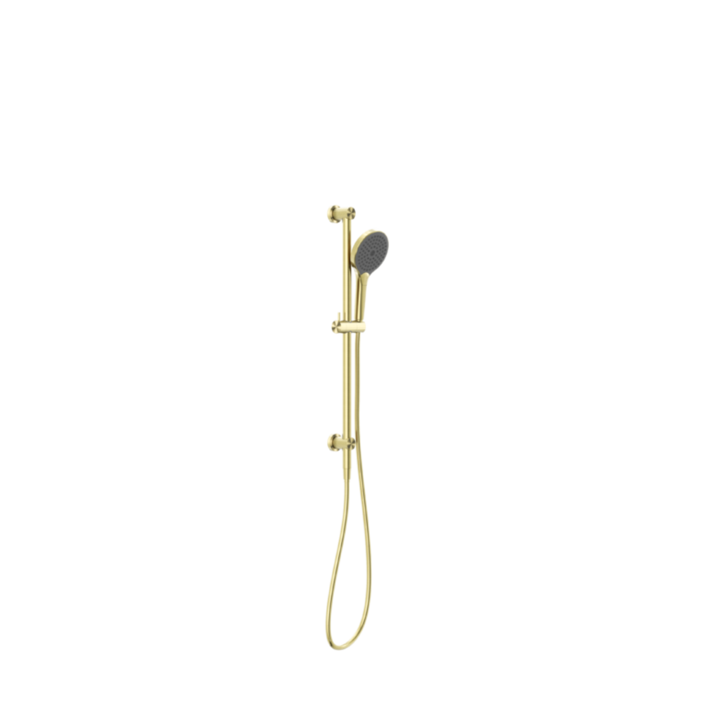 Nero Opal Shower Rail With Air Shower II Brushed Gold NR251905GBG