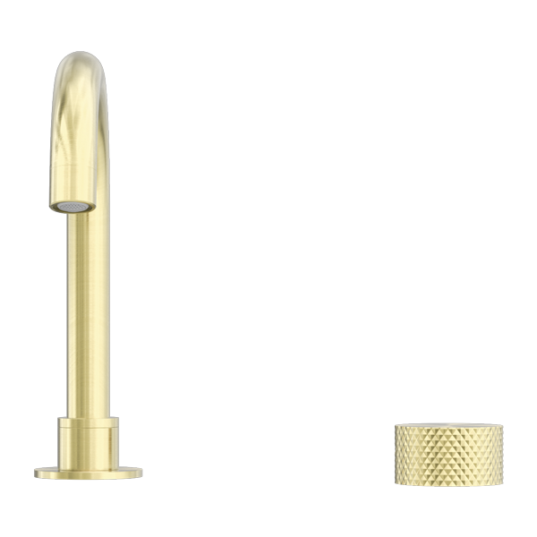 Nero NR252001BG Opal Progressive Basin Mixer - Brushed Gold