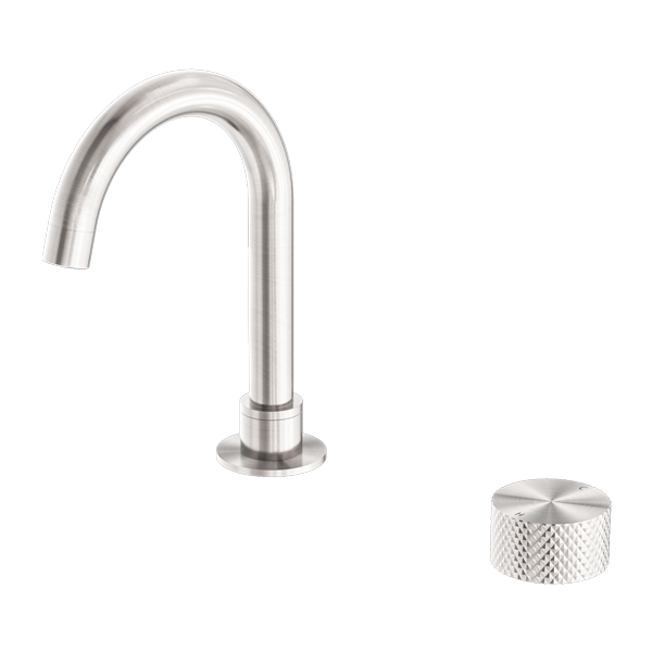 Nero NR252001BN Opal Progressive Basin Mixer - Brushed Nickel