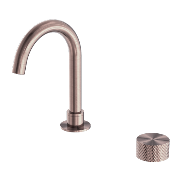 Nero NR252001BZ Opal Progressive Basin Mixer - Brushed Bronze