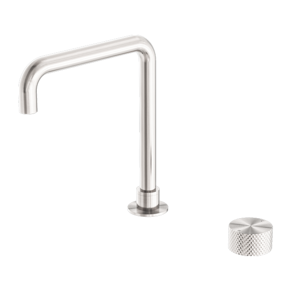 Nero NR252001ABN Opal Progressive Tall Basin Mixer Set - Brushed Nickel
