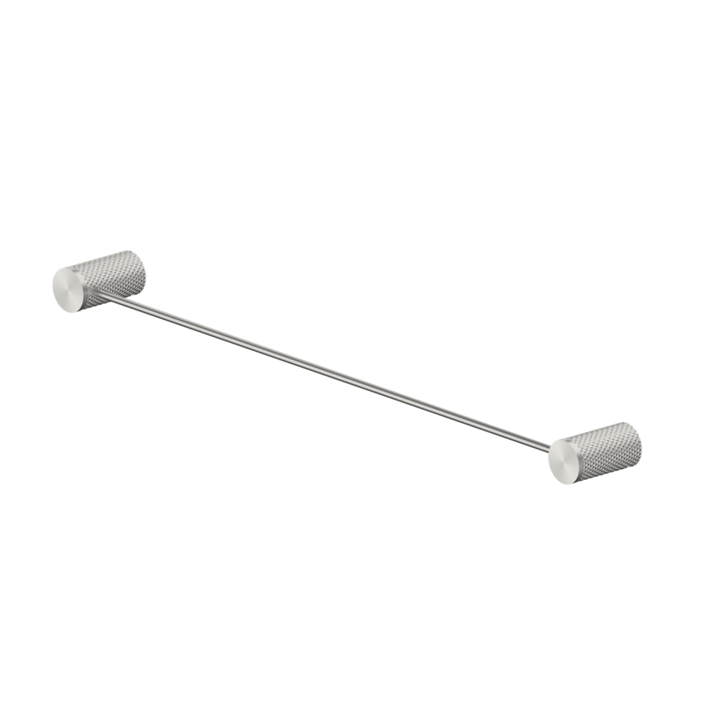 Nero Opal Towel Rail - Brushed Nickel