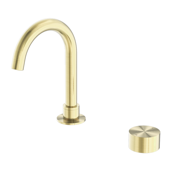 Nero NR271901BG Kara Progressive Basin Mixer - Brushed Gold