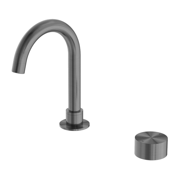Nero NR271901GM Kara Progressive Basin Mixer - Gunmetal Grey