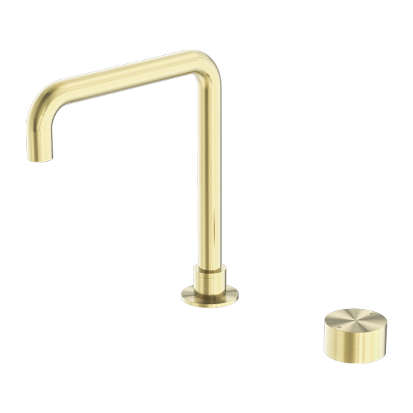 Nero NR271901aBG Kara Progressive Tall Basin Mixer Set - Brushed Gold
