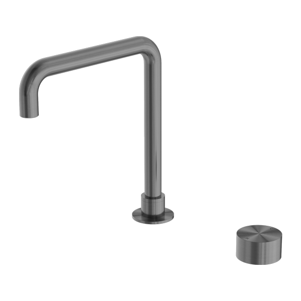 Nero NR271901aGM Kara Progressive Tall Basin Mixer Set - Gunmetal Grey
