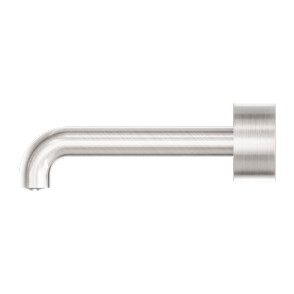 Nero Kara Progressive Wall Basin Mixer Set - Brushed Nickel