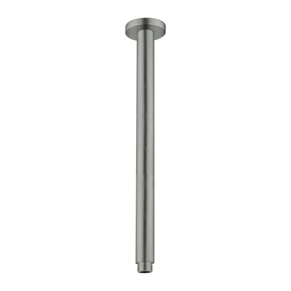 Nero NR503300GM Round Ceiling Arm 300mm - Gunmetal Grey