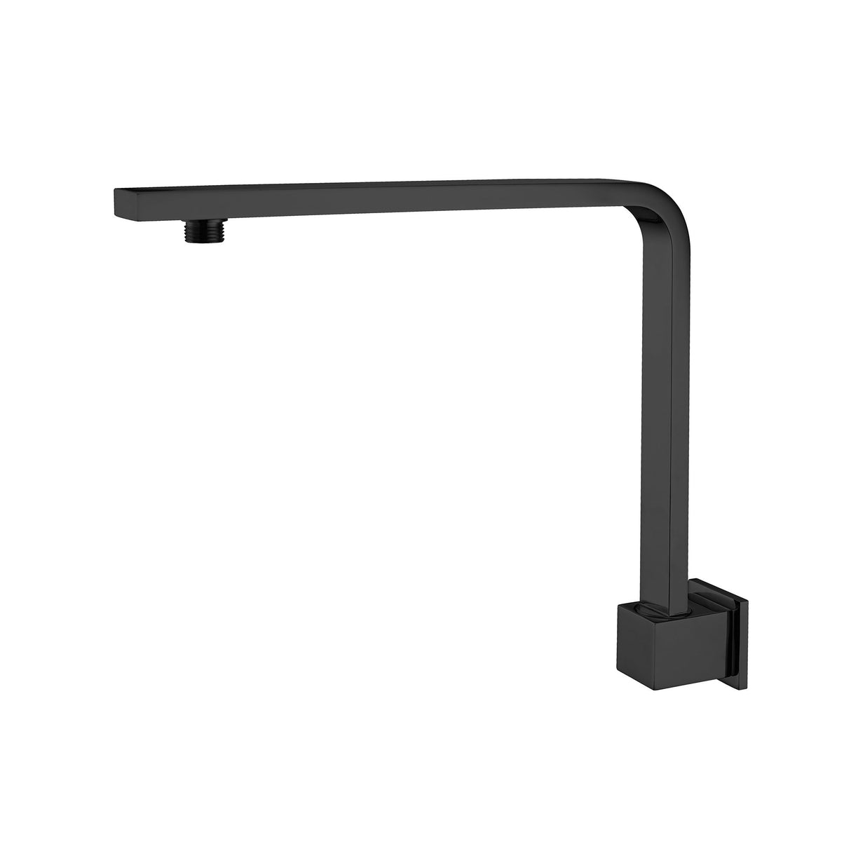 Nero NR505MB Square Swivel Shower Arm - Matte Black