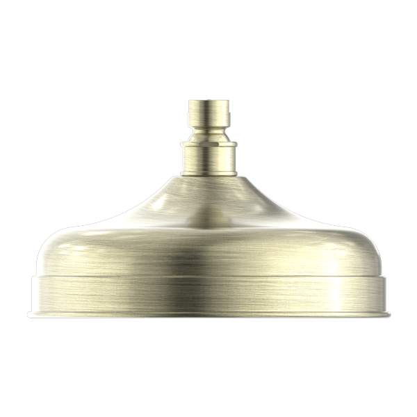 Nero NR508094AB York 200mm Shower Head - Aged Brass
