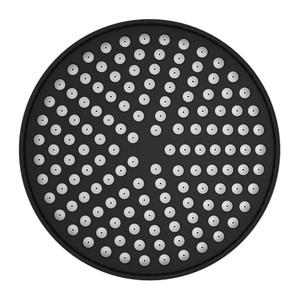 Nero NR508094MB York 200mm Shower Head - Matte Black