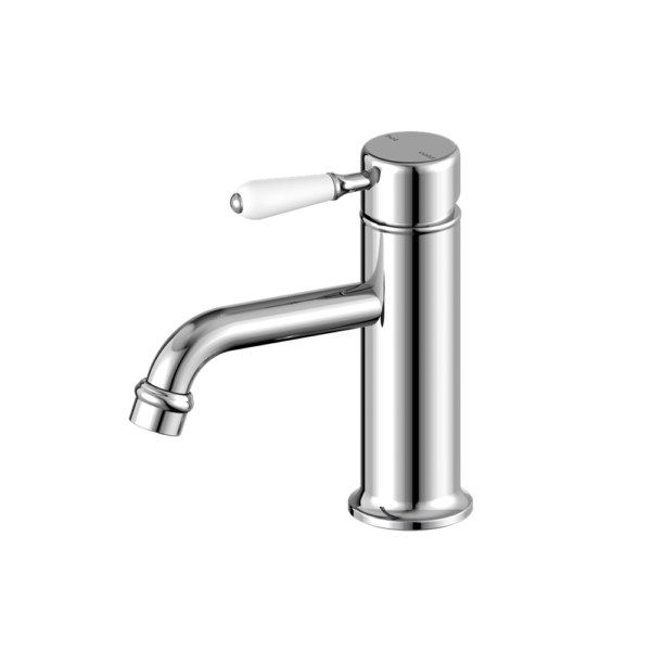 Nero York Straight Basin Mixer - Chrome