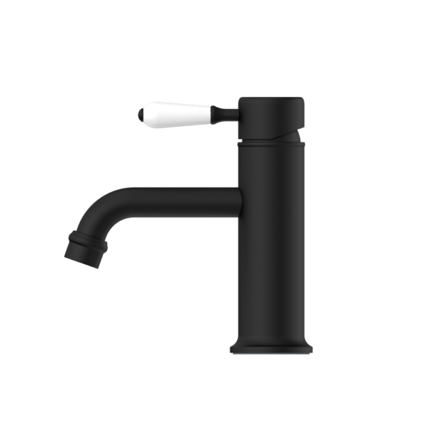 Nero York Straight Basin Mixer - Matte Black
