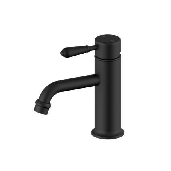 Nero York Straight Basin Mixer - Matte Black