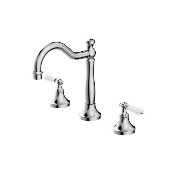 Nero York Basin Set - Chrome
