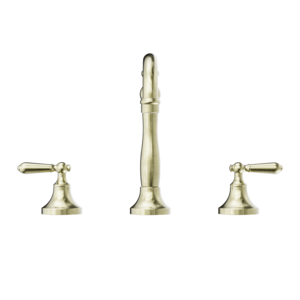 Nero York Basin Set - Aged Brass