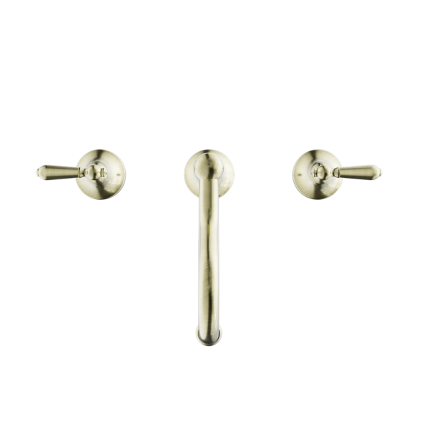 Nero York Basin Set - Aged Brass