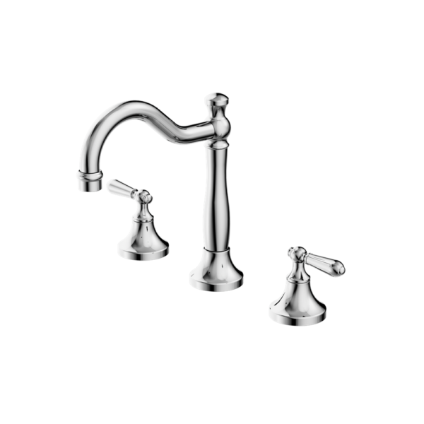 Nero York Basin Set - Chrome