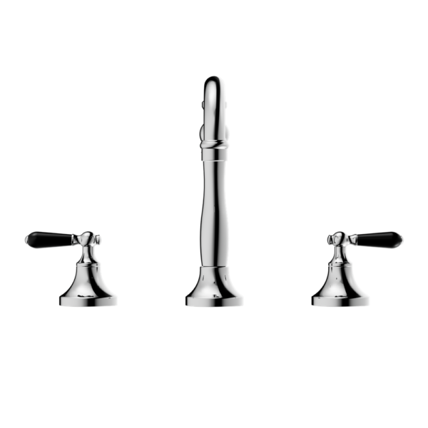 Nero York Basin Set - Chrome