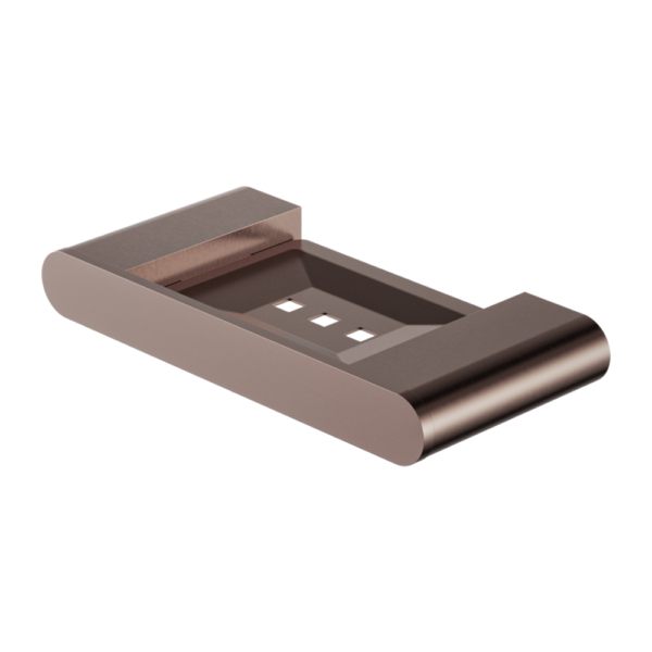 Nero NR9081BZ Bianca Soap Dish Holder - Brushed Bronze