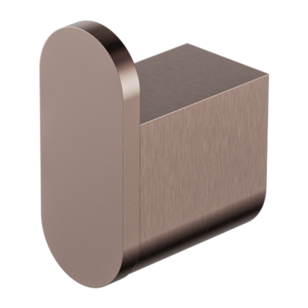 Nero NR9082BZ Bianca Robe Hook - Brushed Bonze
