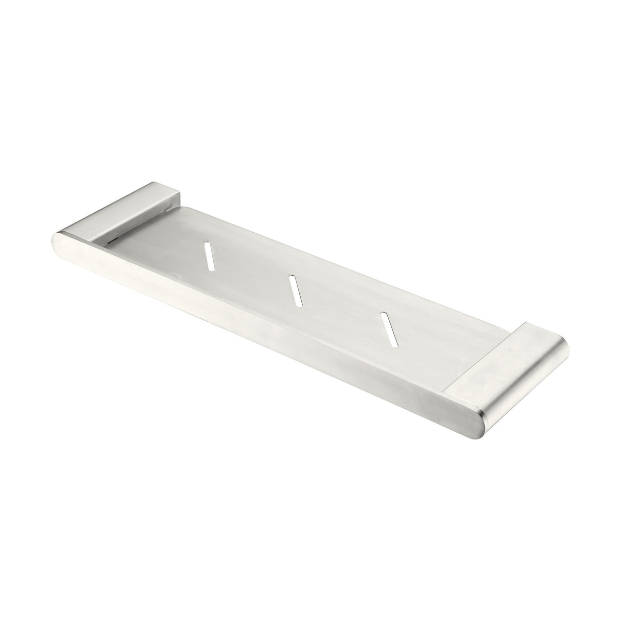 Nero NR9087ABN Bianca Metal Shower Shelf - Brushed Nickel