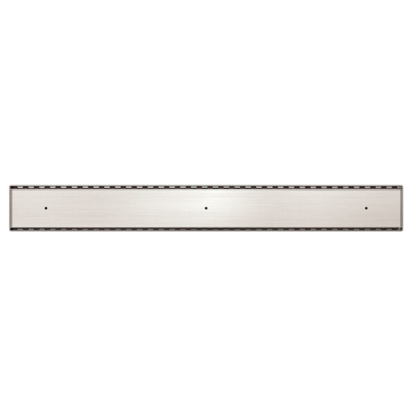 Nero NRFG001HSBN Tile Insert V Channel Floor Waste 89mm Outlet - Brushed Nickel