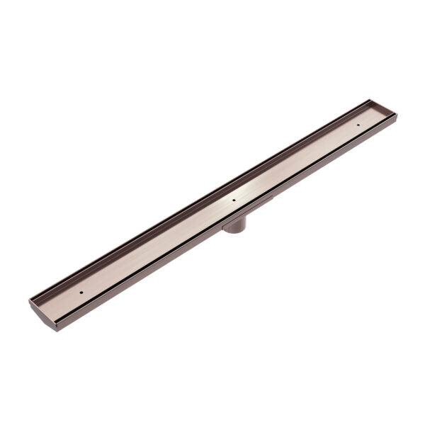 Nero NRFG002HSBZ Tile Insert V Channel Floor Waste 50mm Outlet - Brushed Bronze