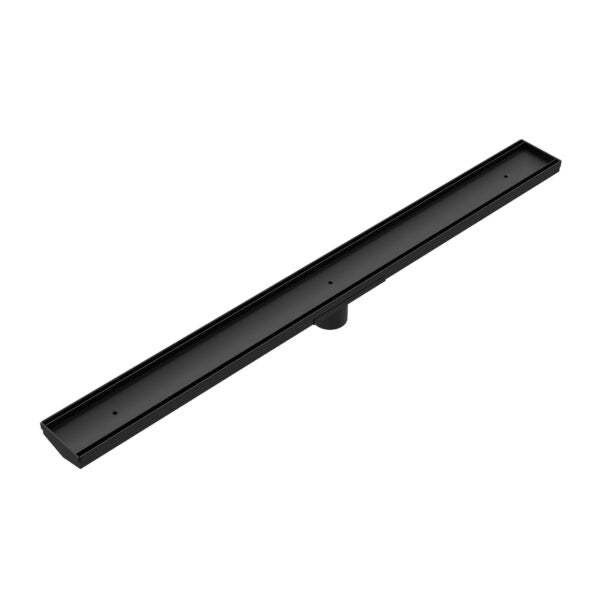 Nero NRFG002HSMB Tile Insert V Channel Floor Waste 50mm Outlet - Matte Black